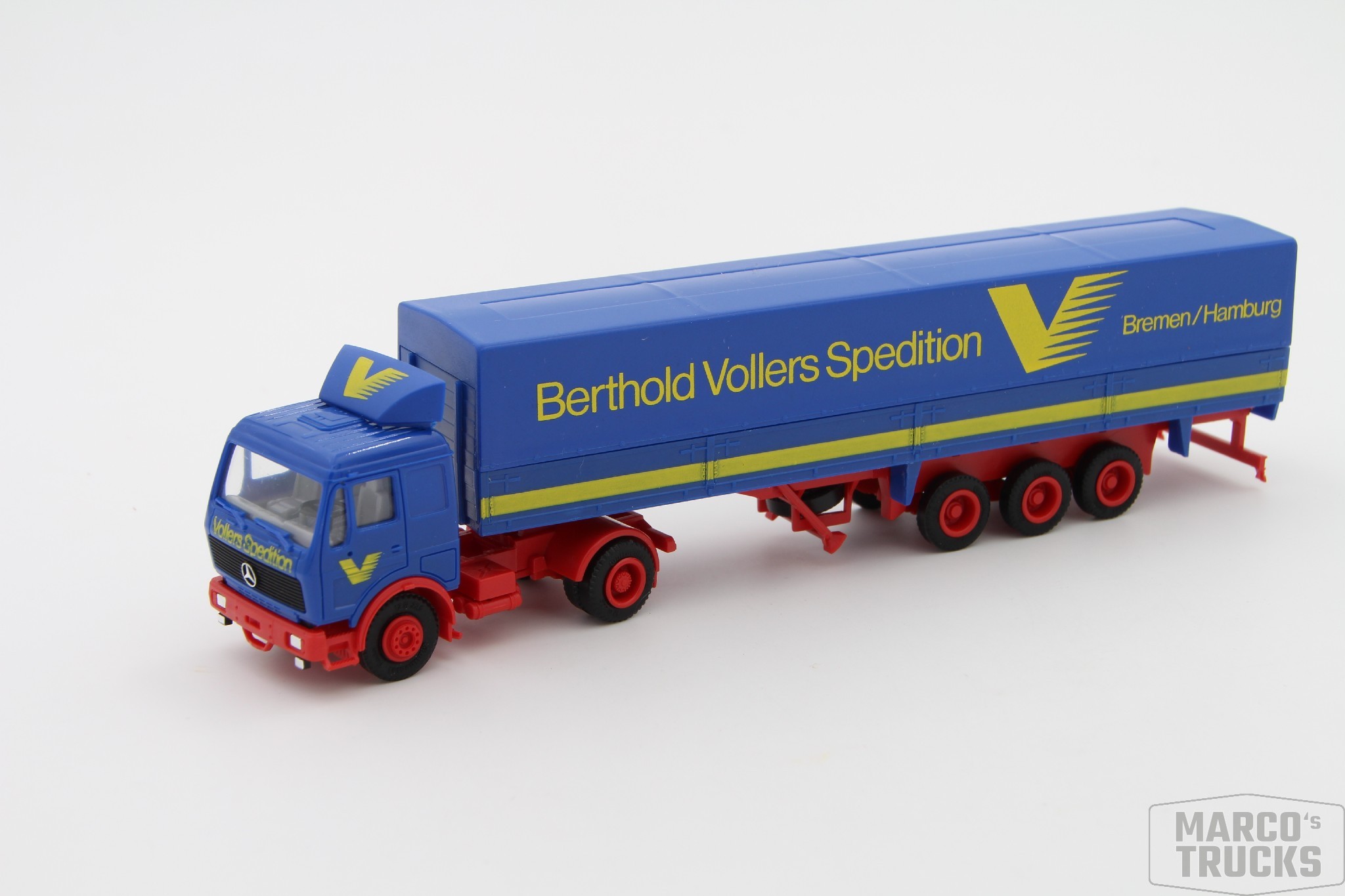 Herpa MB NG Sattelzug Berthold Vollers Spedition Bremen Hamburg HL6031 1