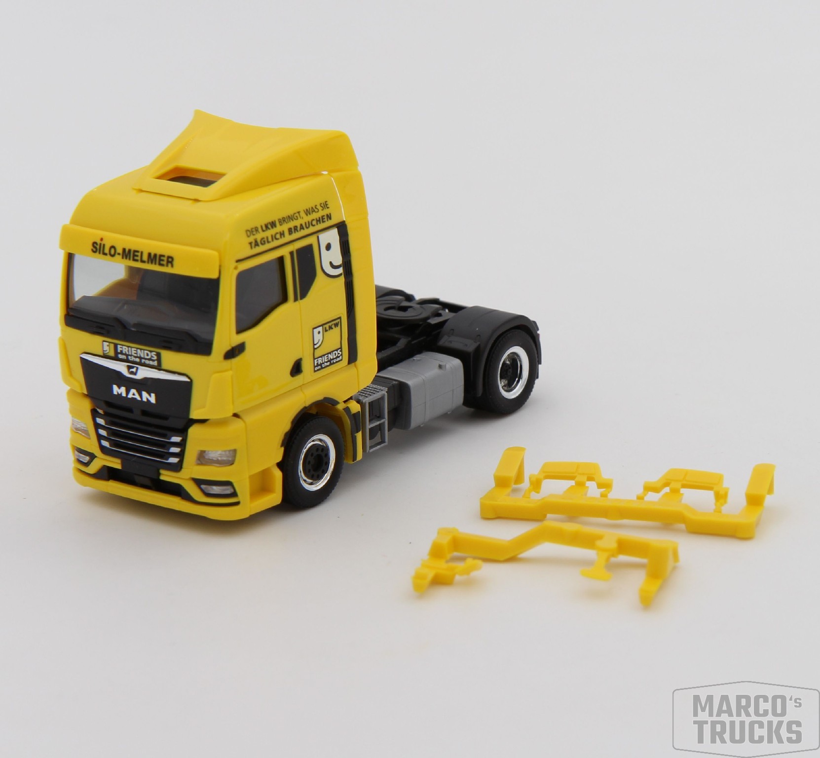 Herpa Man Tgx Gm Zugmaschine Silo Melmer Friends On The Road