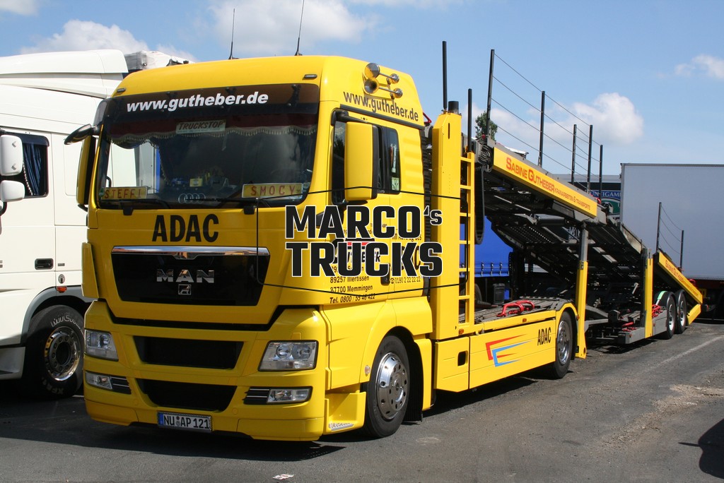 MAN TGX 3achs mit Ladebrücke und PK53002 70191/0 Conrad 1:50