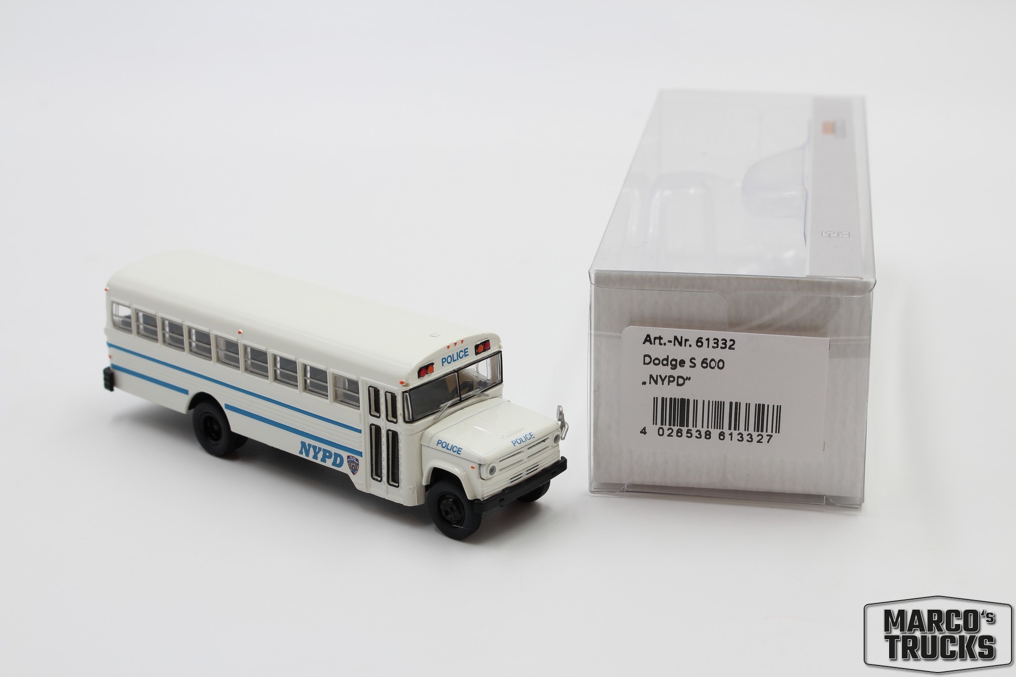 Brekina Dodge S600 des NYPD No. 61332 1:87 /BRN1124 | eBay