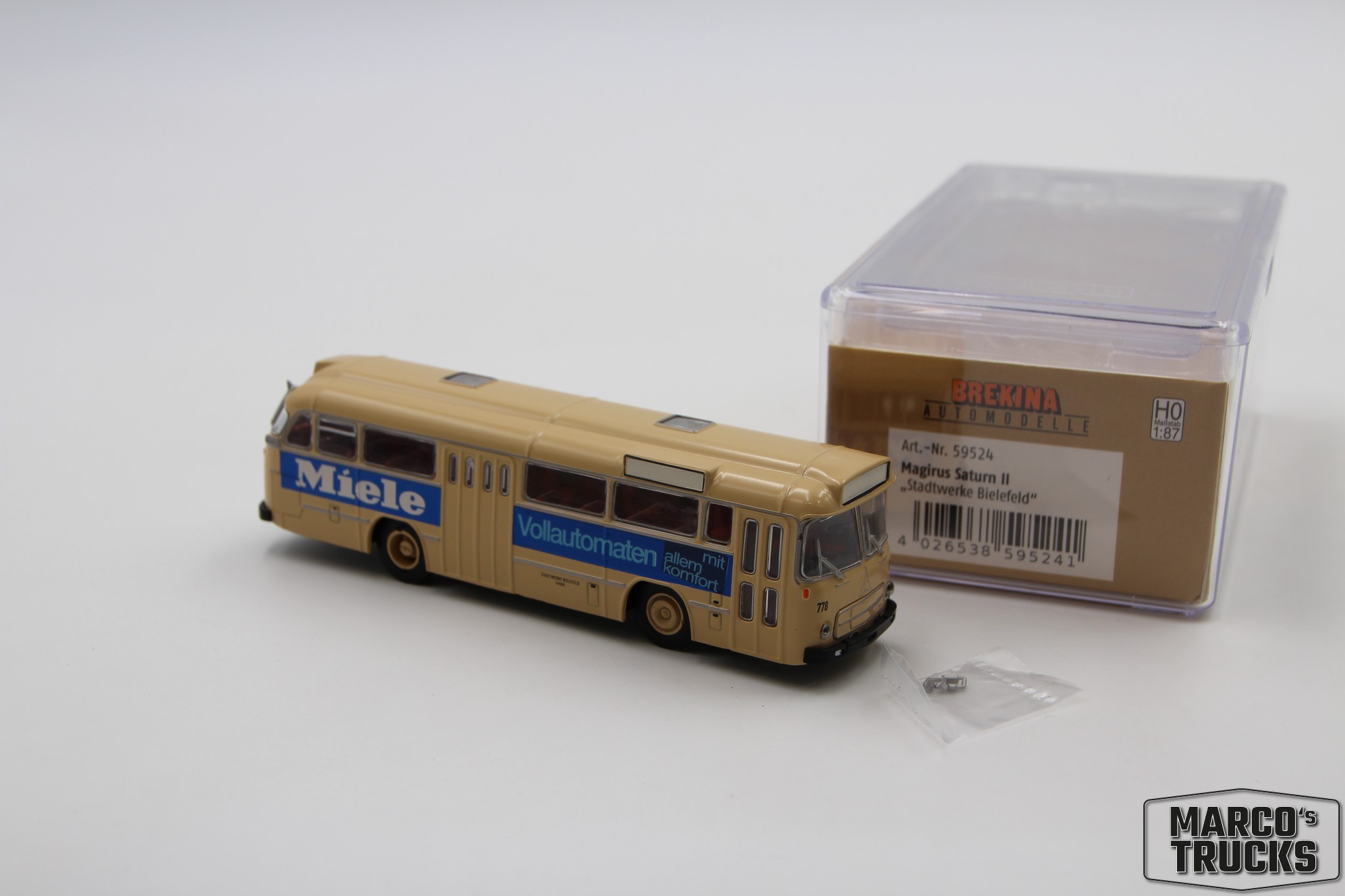Brekin Magirus Saturn II public utilities Bielefeld Miele 1960 No. 59524  1:87 /B | eBay