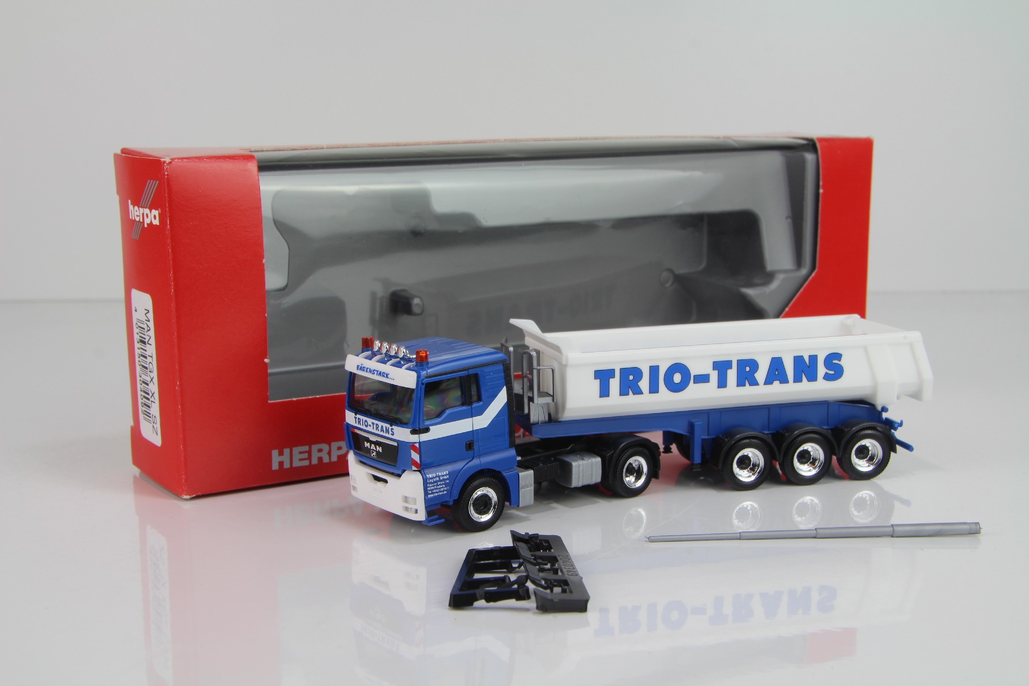 Herpa MAN TGX XL Kippsattelzug 