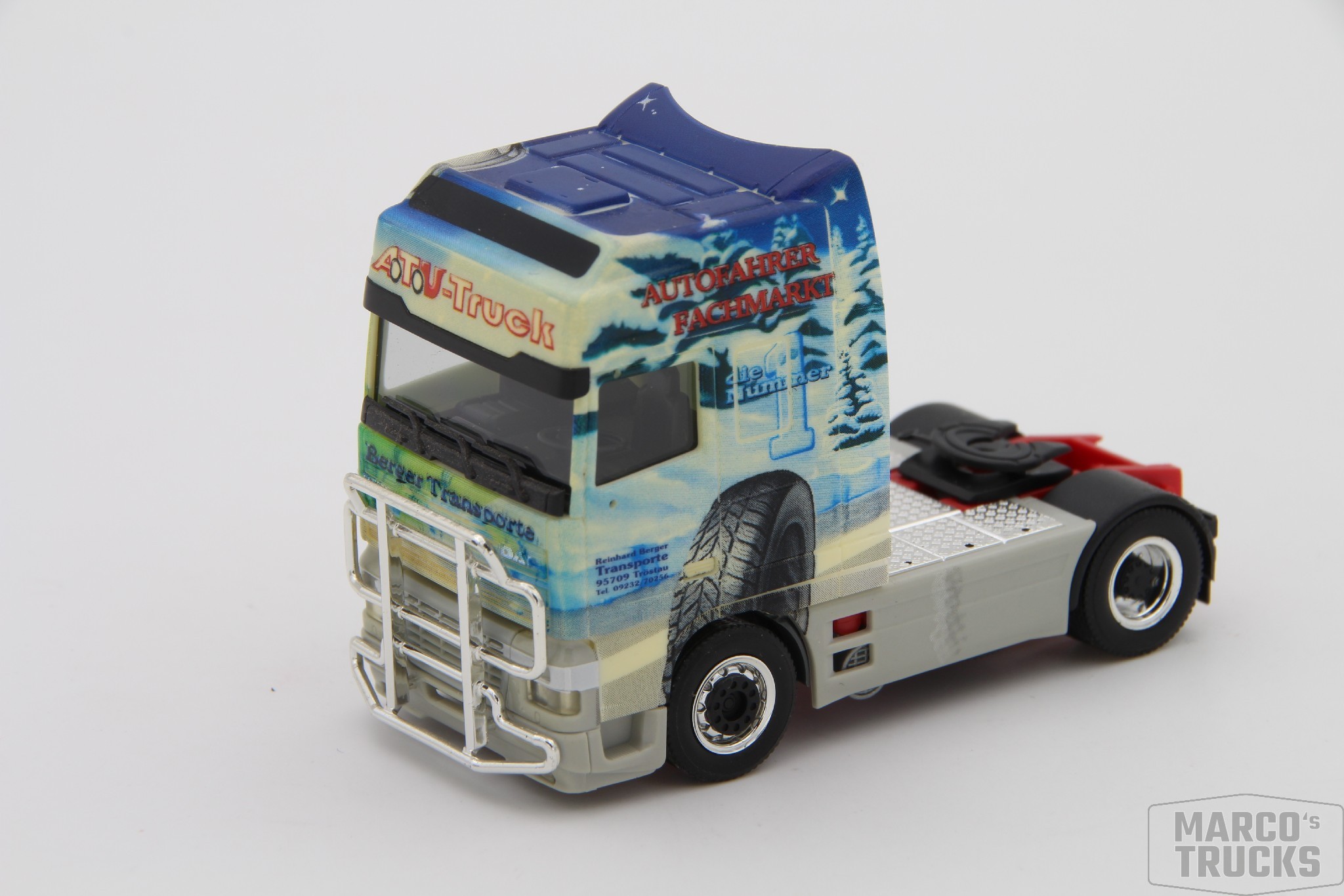 Herpa DAF XF 95 SSC Zugmaschine „ATU Berger Transporte Tröstau“ /H14251