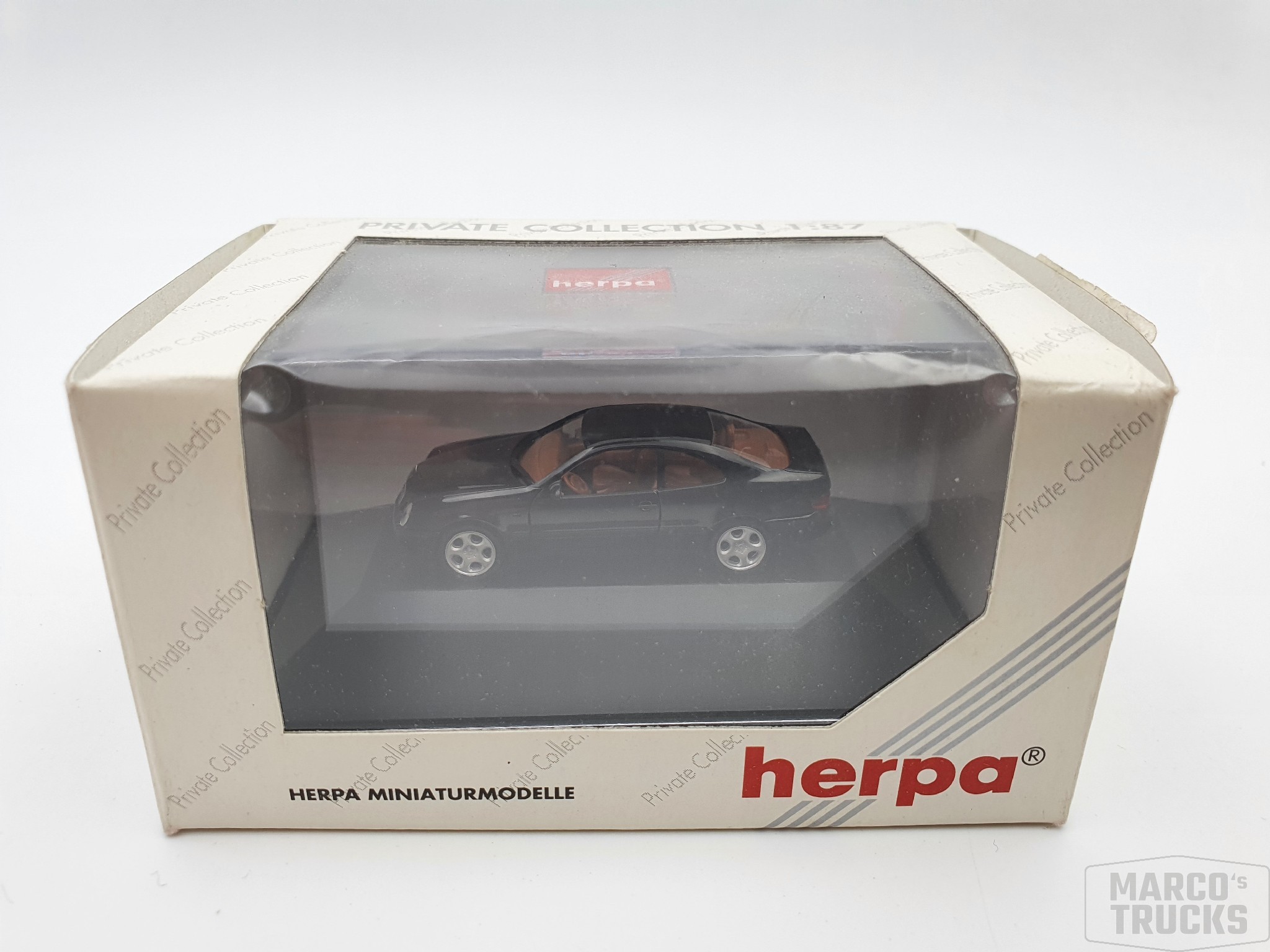Herpa SB 1/43 - Mercedes CLK Grün 1997