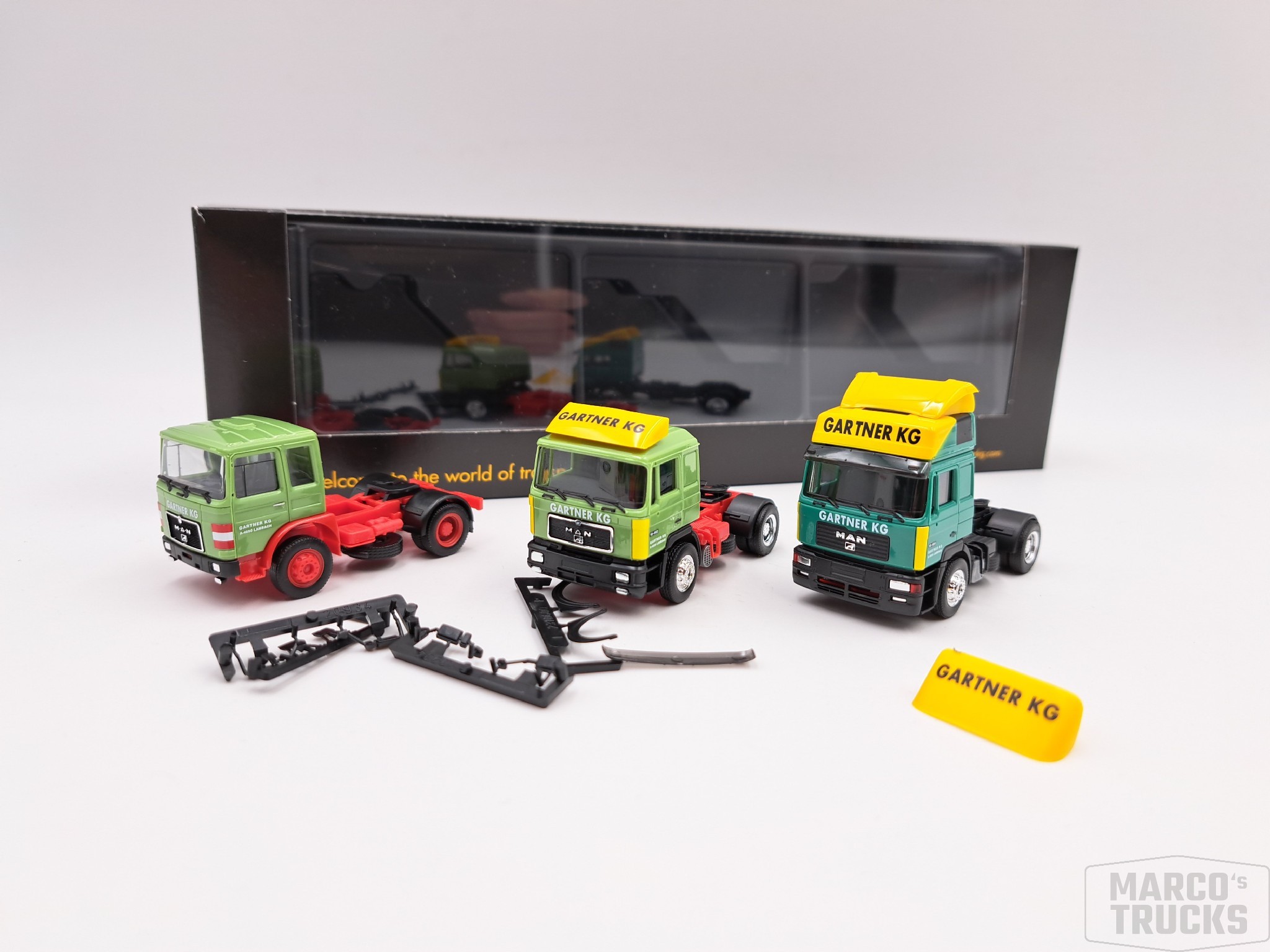 Herpa 1:87 MAN F8 Hängerzug LTG in OVP RR649