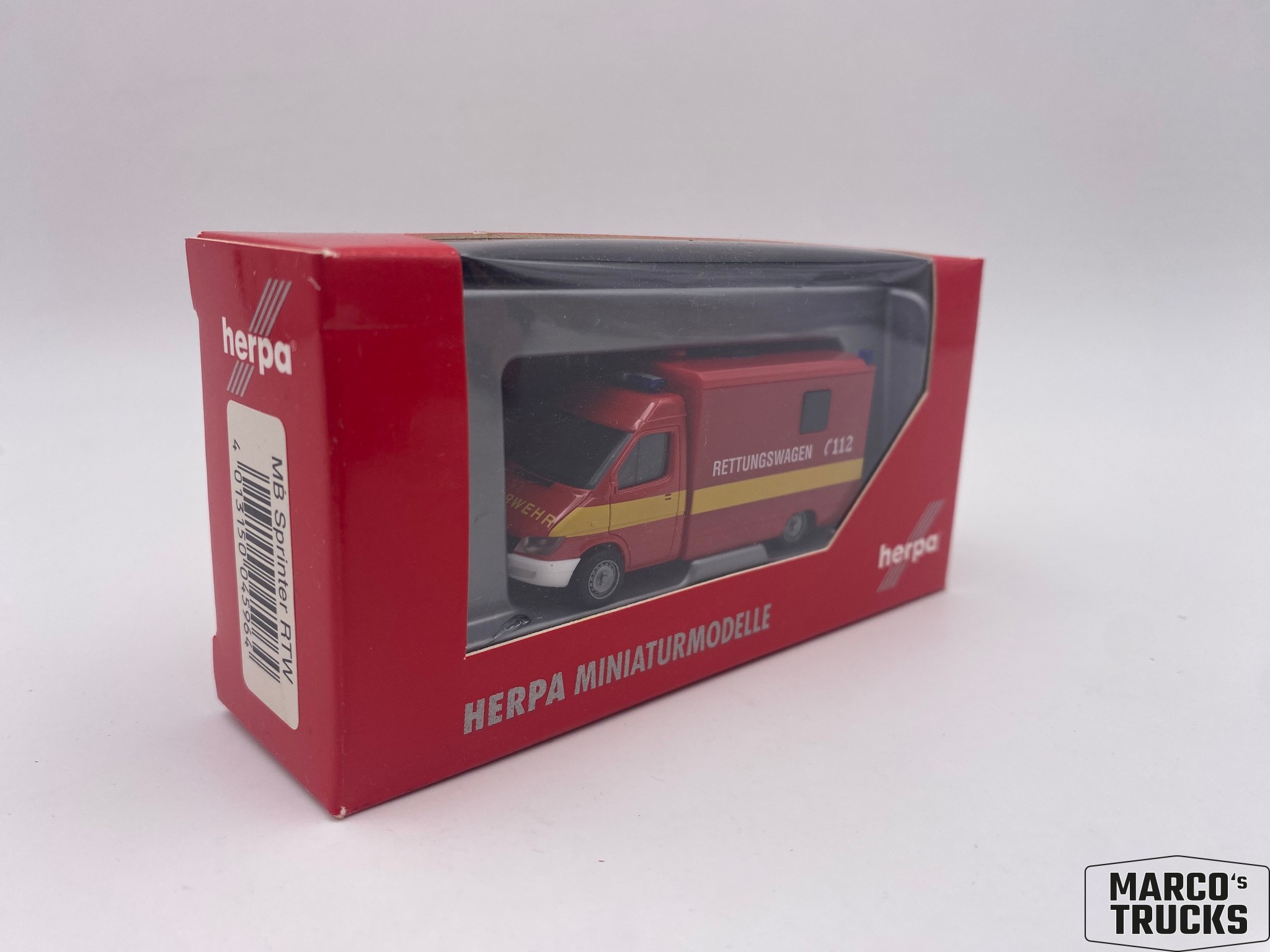 Véhicule des Pompiers de Stolberg – MERCEDES Sprinter