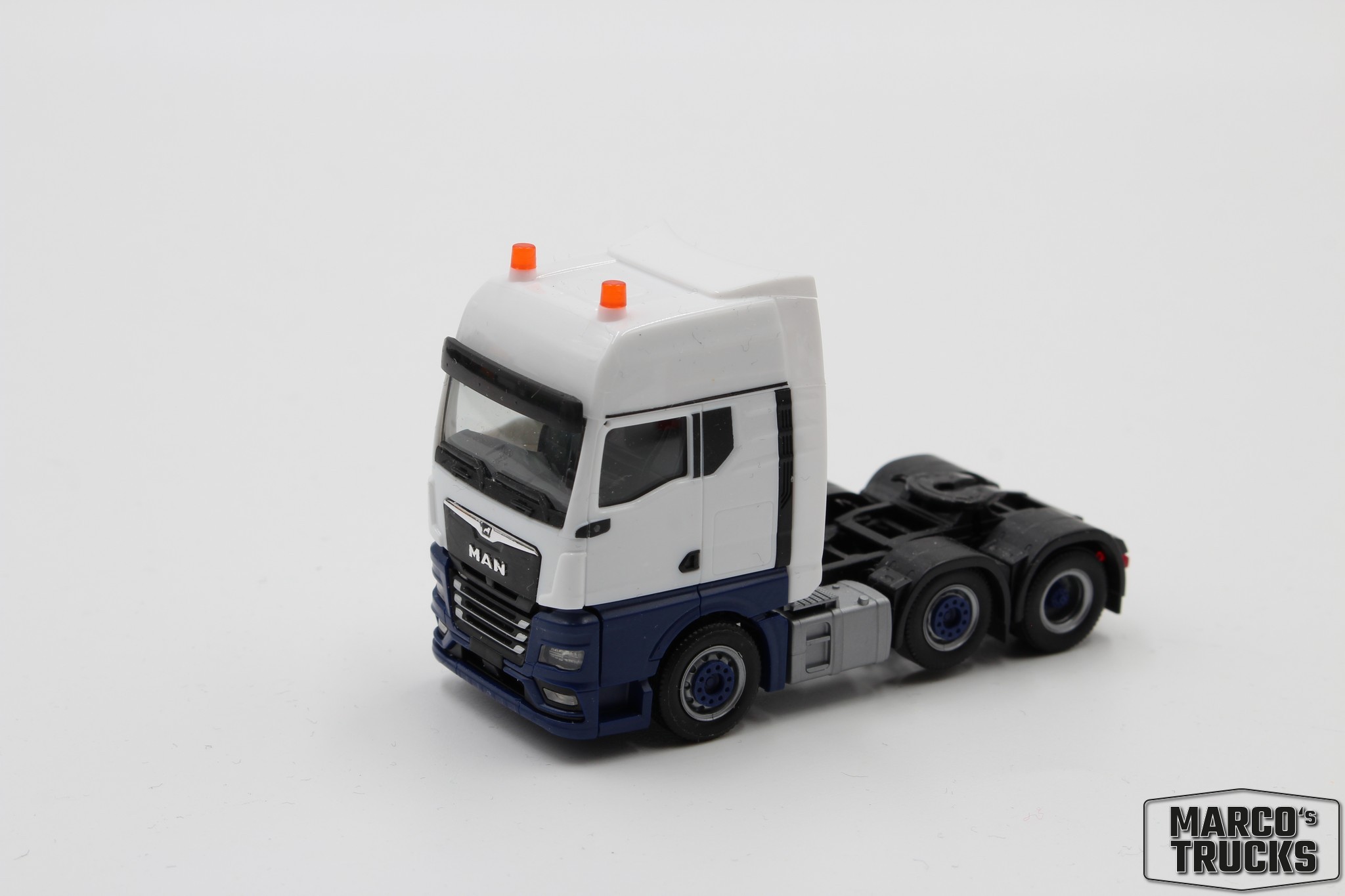 Herpa Man Tgx Gx Zugmaschine Wei Blau Schwarz Wie Wasel H