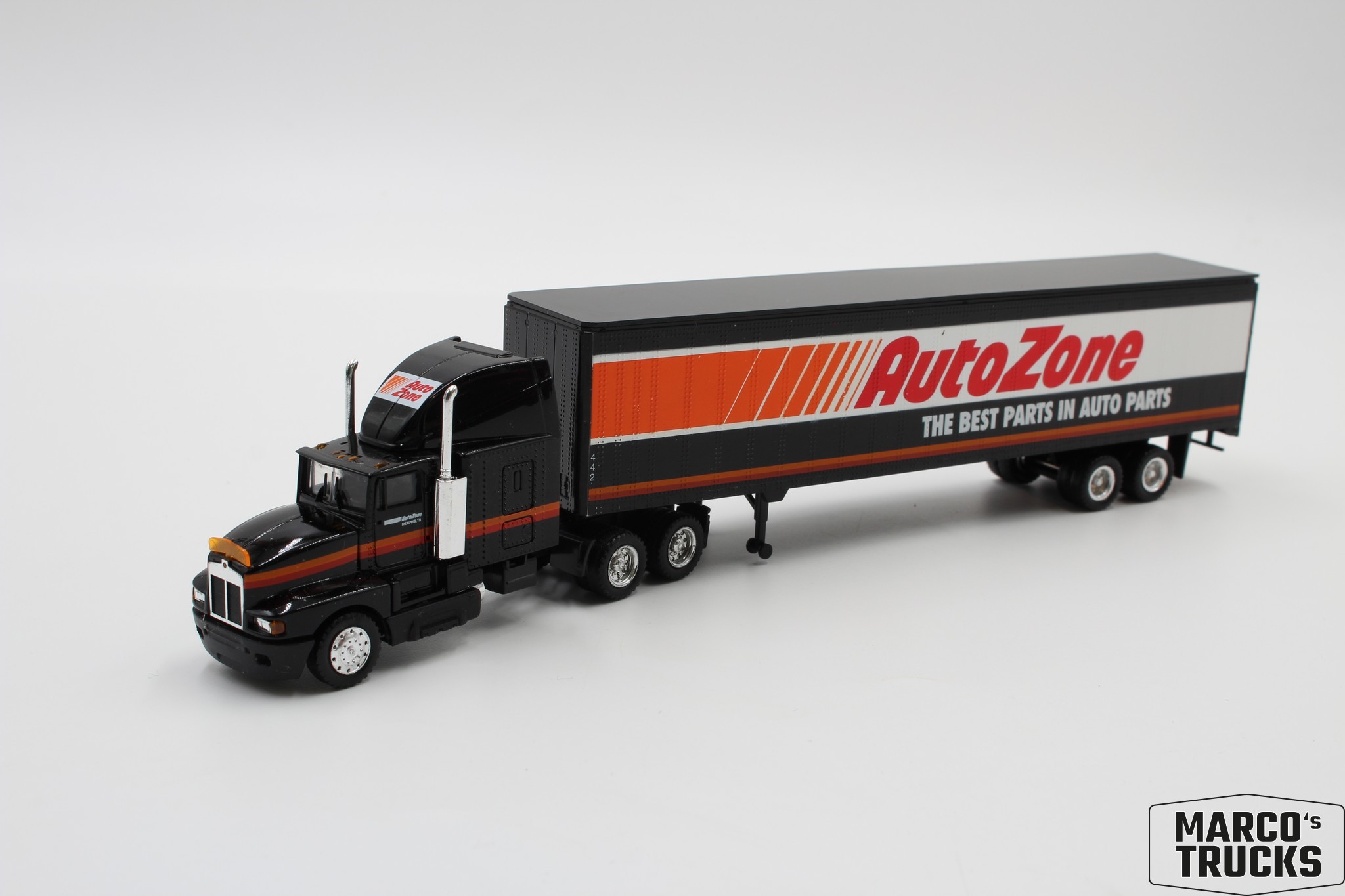Herpa Kenworth T600 Box Semi-Trailer 