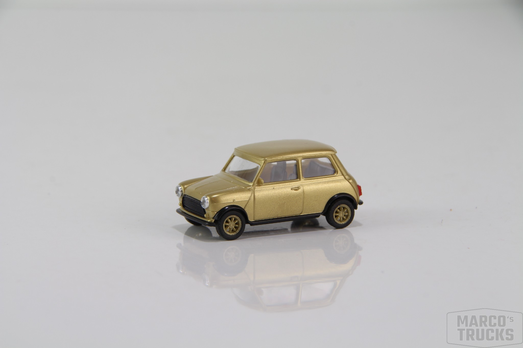 Herpa Mini Cooper gold 187 /H8840
