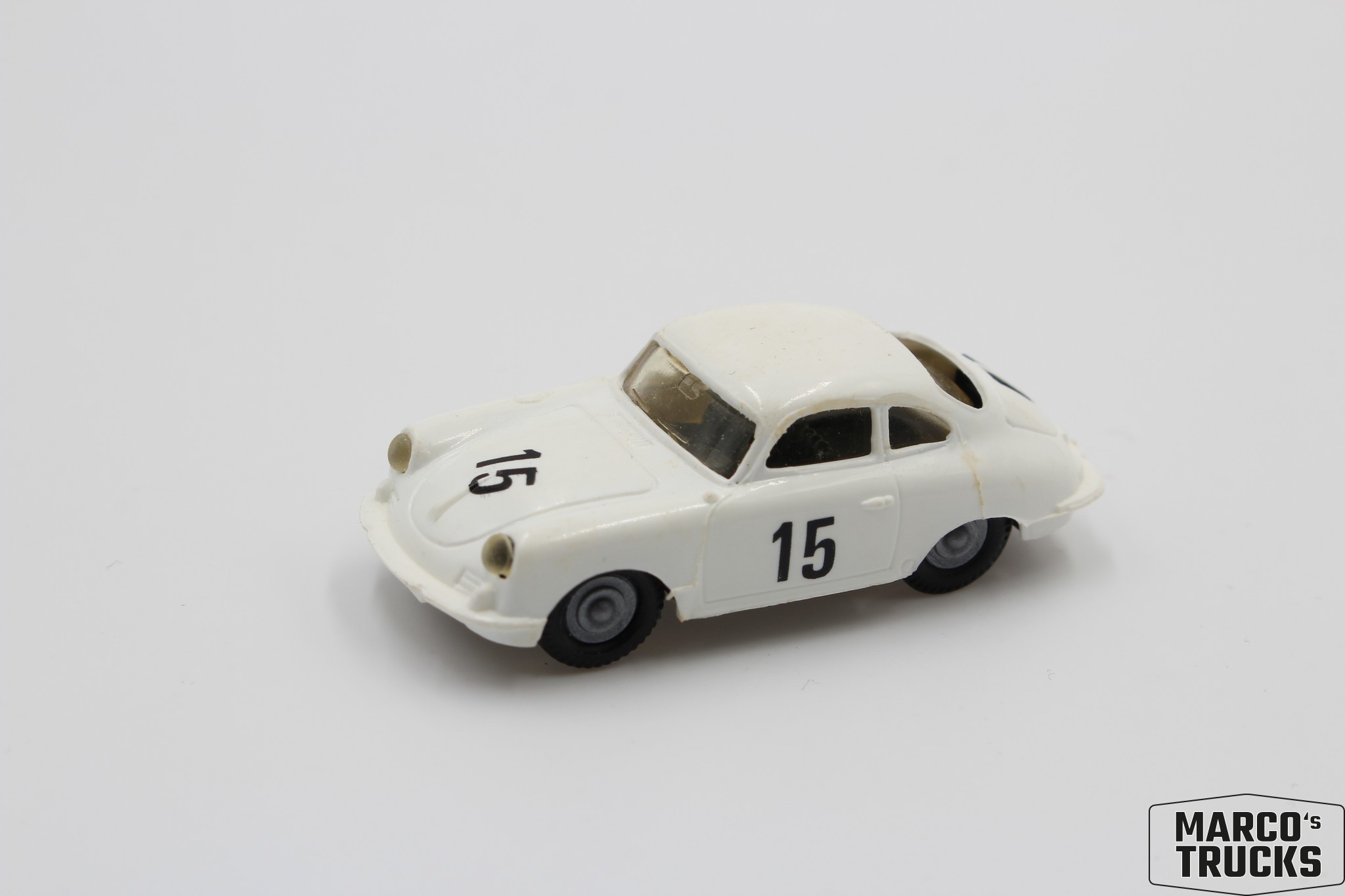 Praline Porsche 356 white start number 15 1:87 /PA204 | eBay