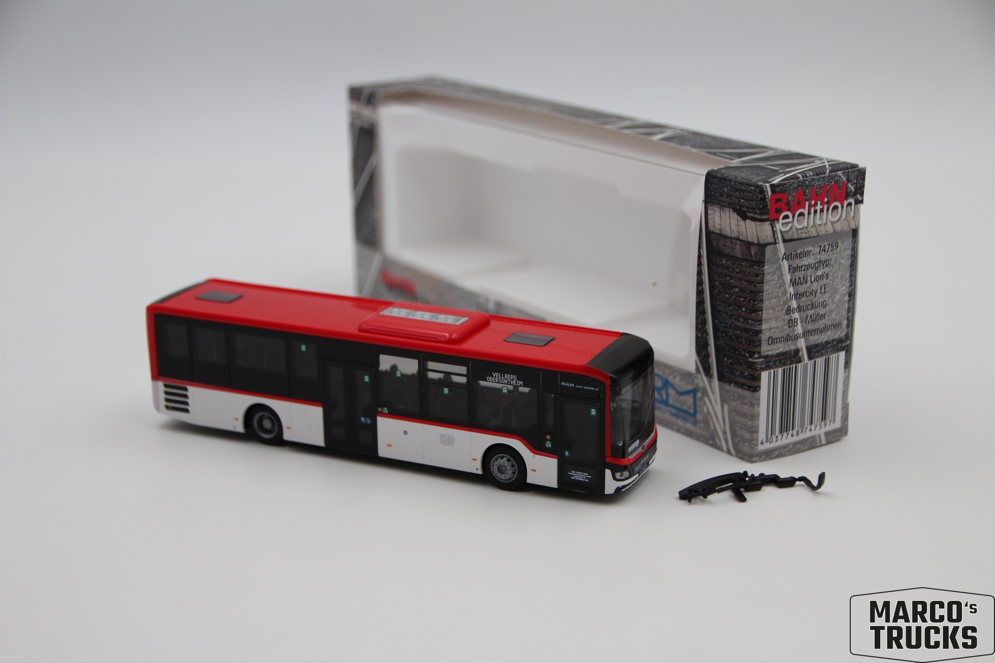 Rietze Lehner Omnibus Gemüd MAN Lion´s Intercity LE Bus 74763