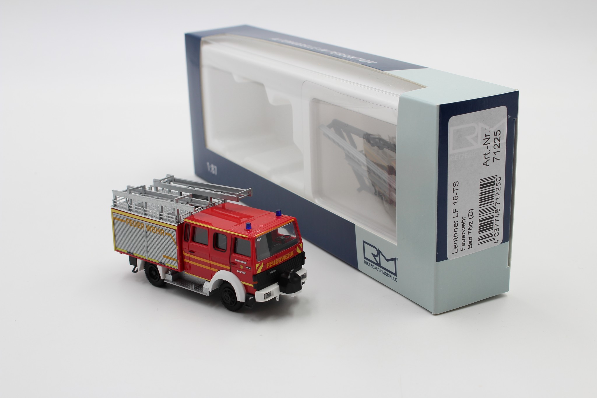 Rietze Lentner MK LF 16-TS FW Bad Tölz No. 71225 1:87 /RIN1980