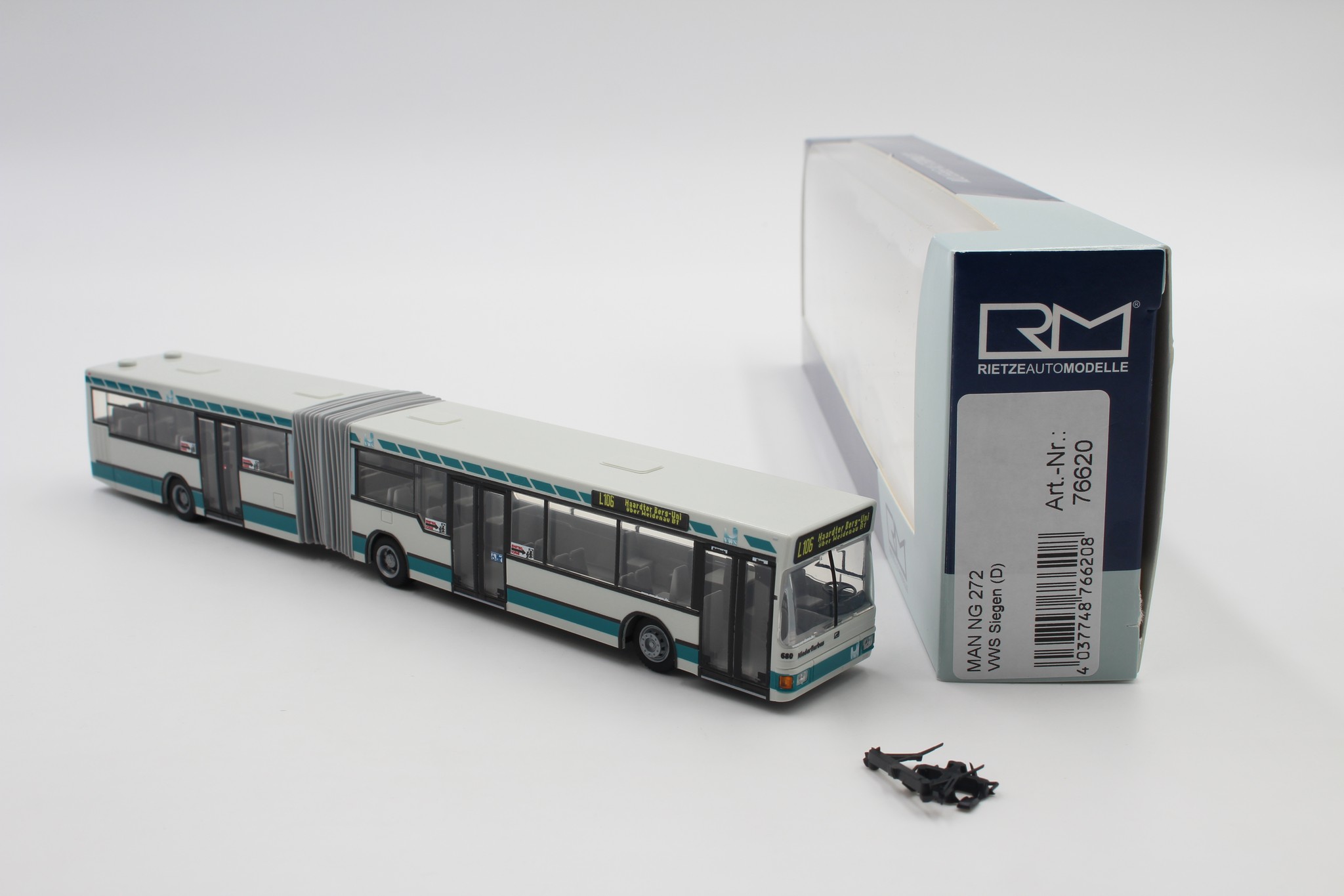 Rietze MAN NG 272 VWS Siegen no. 76620 1/87 /RIN2226 | eBay