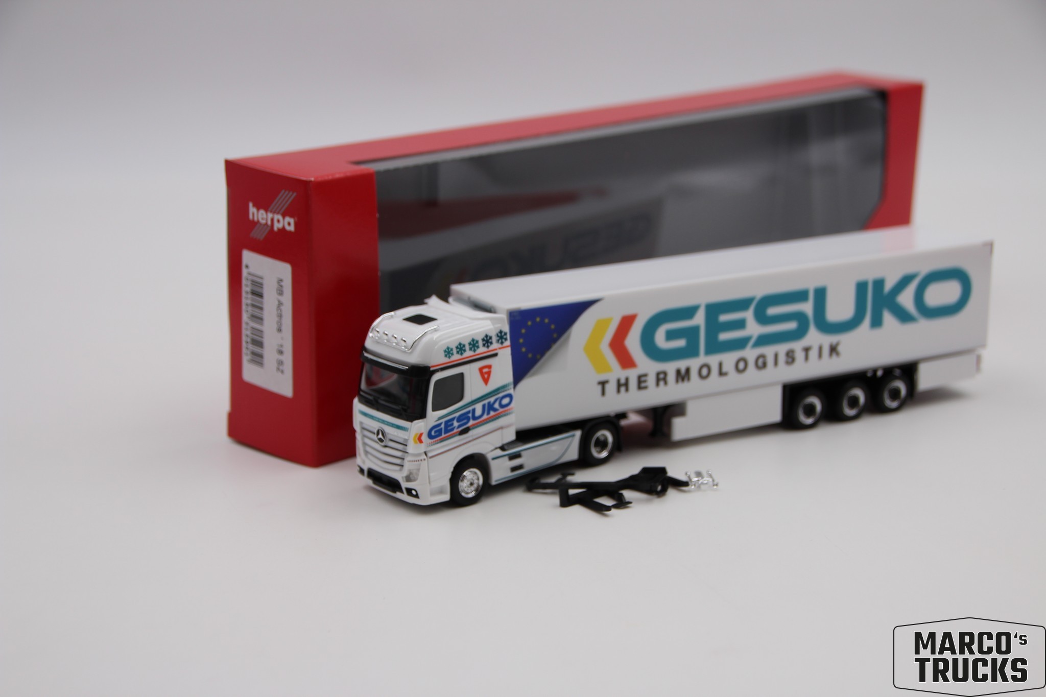 Herpa Mercedes Benz Actros Gigaspace K Hlkoffer Sattelzug