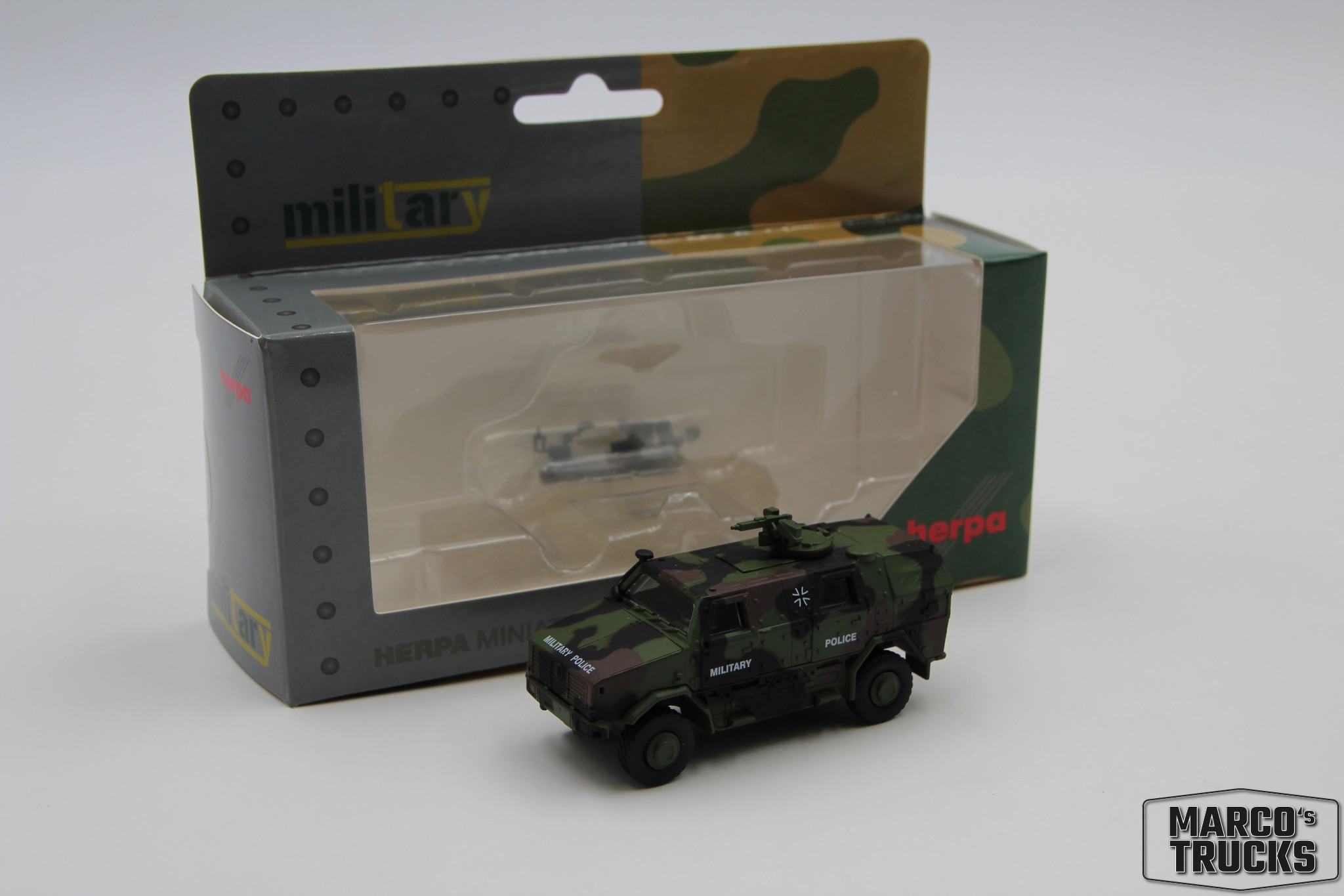 Miniature Herpa BMW Série 5 "Feldjäger" - Échelle 1:87 - Réf H24696 - Fabriqué En Allemagne