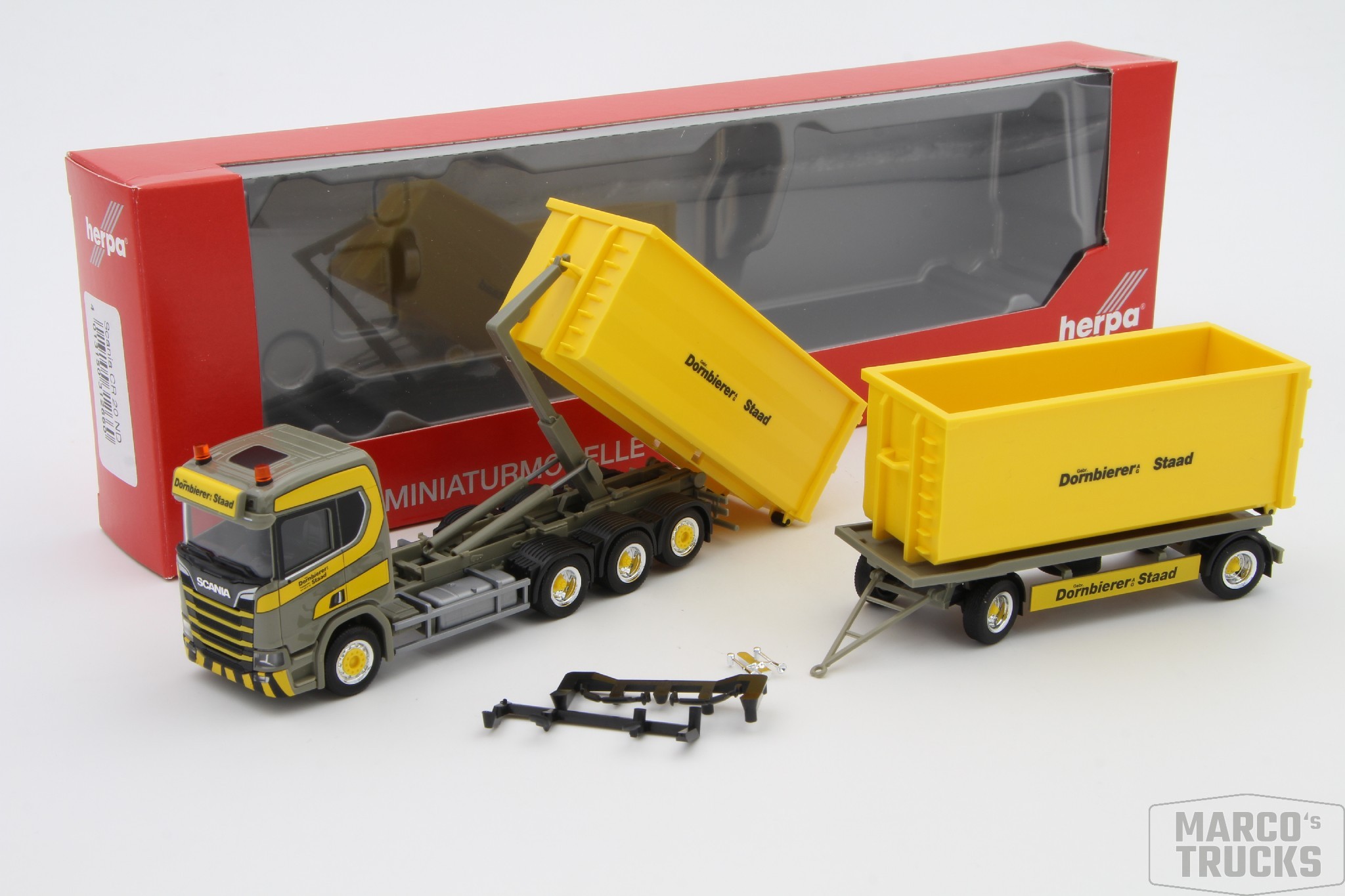 『1年保証』 scania スカニア 1/87 herpa 商用車、公用車