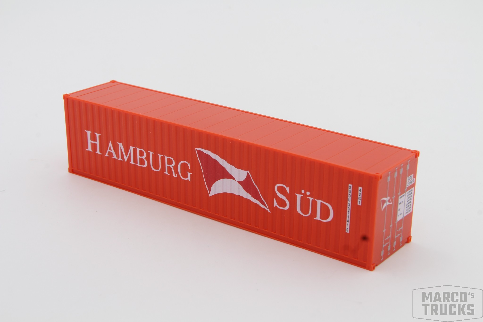 Herpa 40´ Container „Hamburg Süd SUDU 3371410“ /HS123