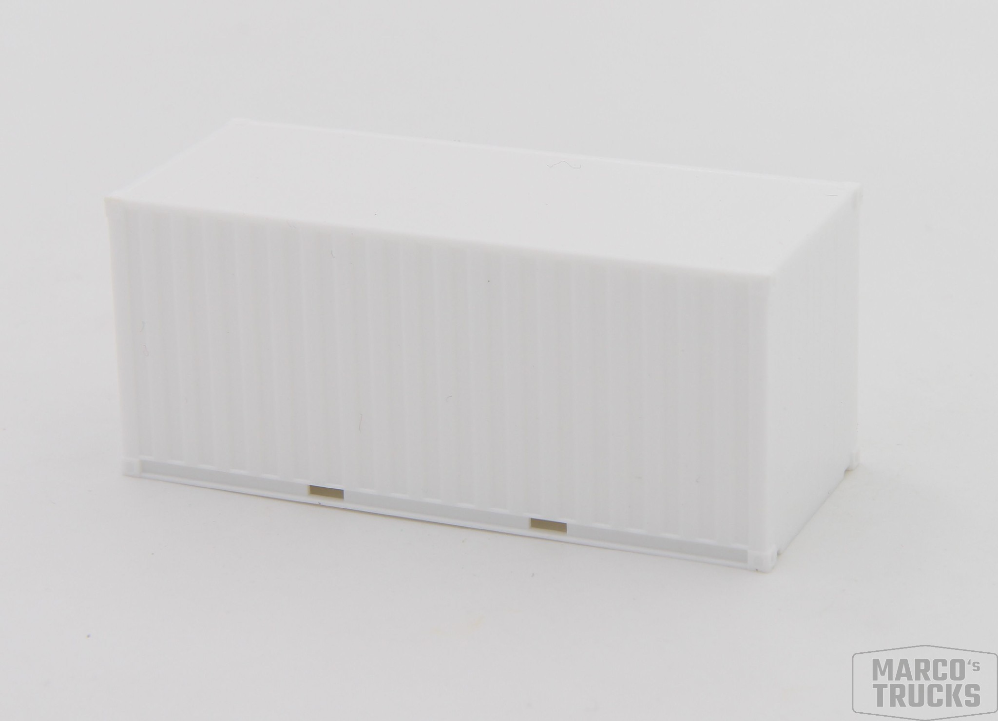thumbnail image 2 of Herpa 1:87 Scale 20 Ft. Reefer Container - White Blank (HN2287-3) For Model Railways 2 of 4