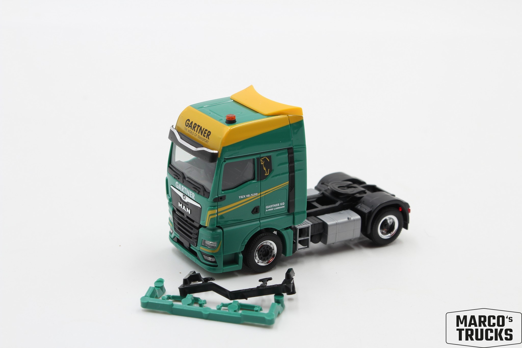 Gartner MAN TGX トレーラー ミニカー models – Gartner Fanshop