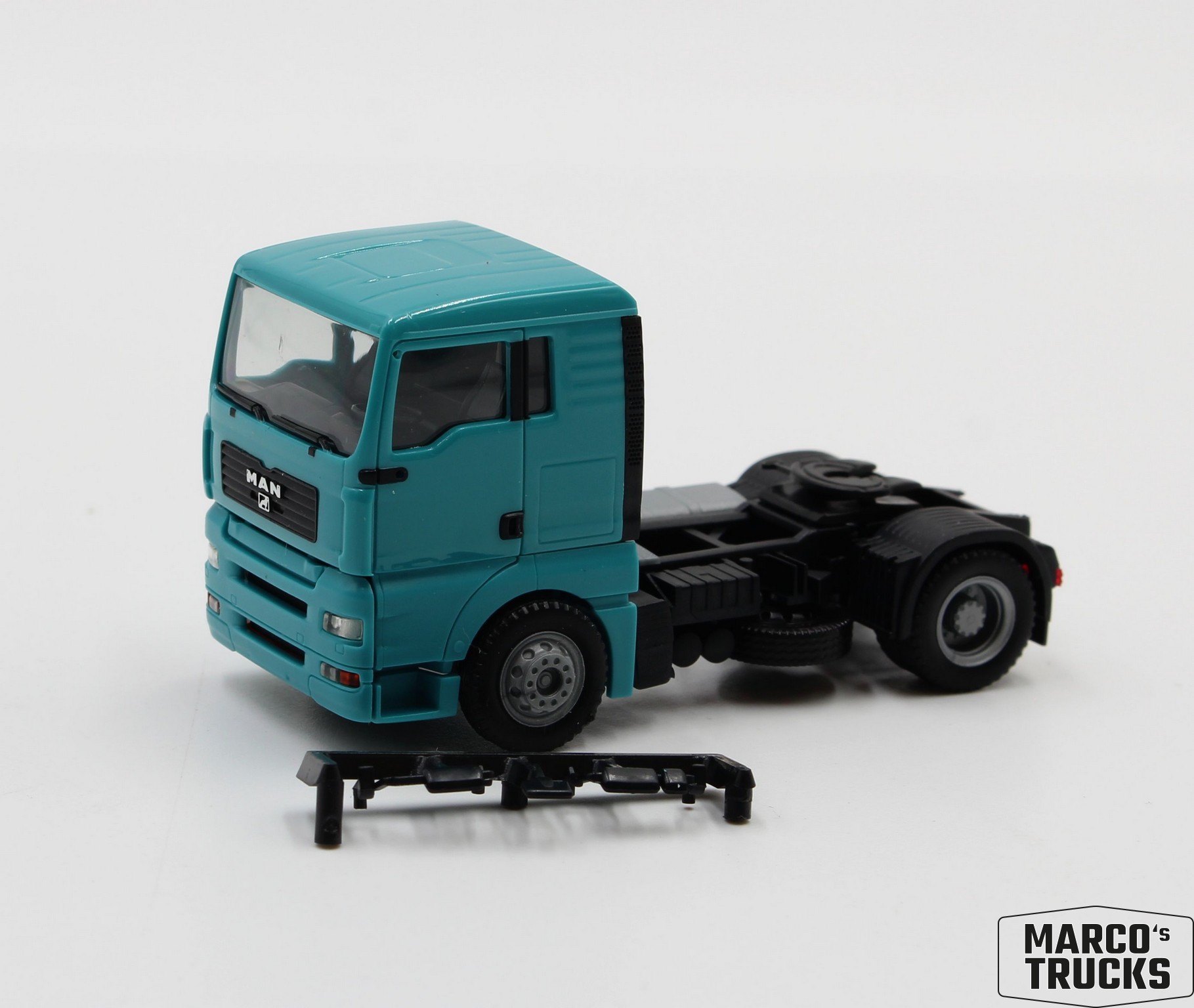 Herpa 1/87 Man TGA XXL Zugmaschine Lagoudakis 4 / Zeus – Figurine Miniature De Collection Neuve