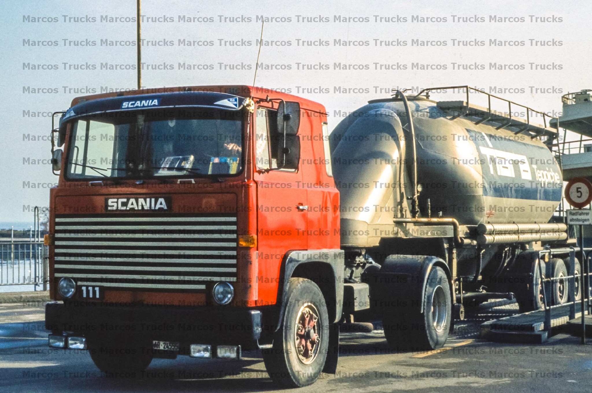 Foto camiones scania 111 eutersilo Aarau 10x15cm/lf282