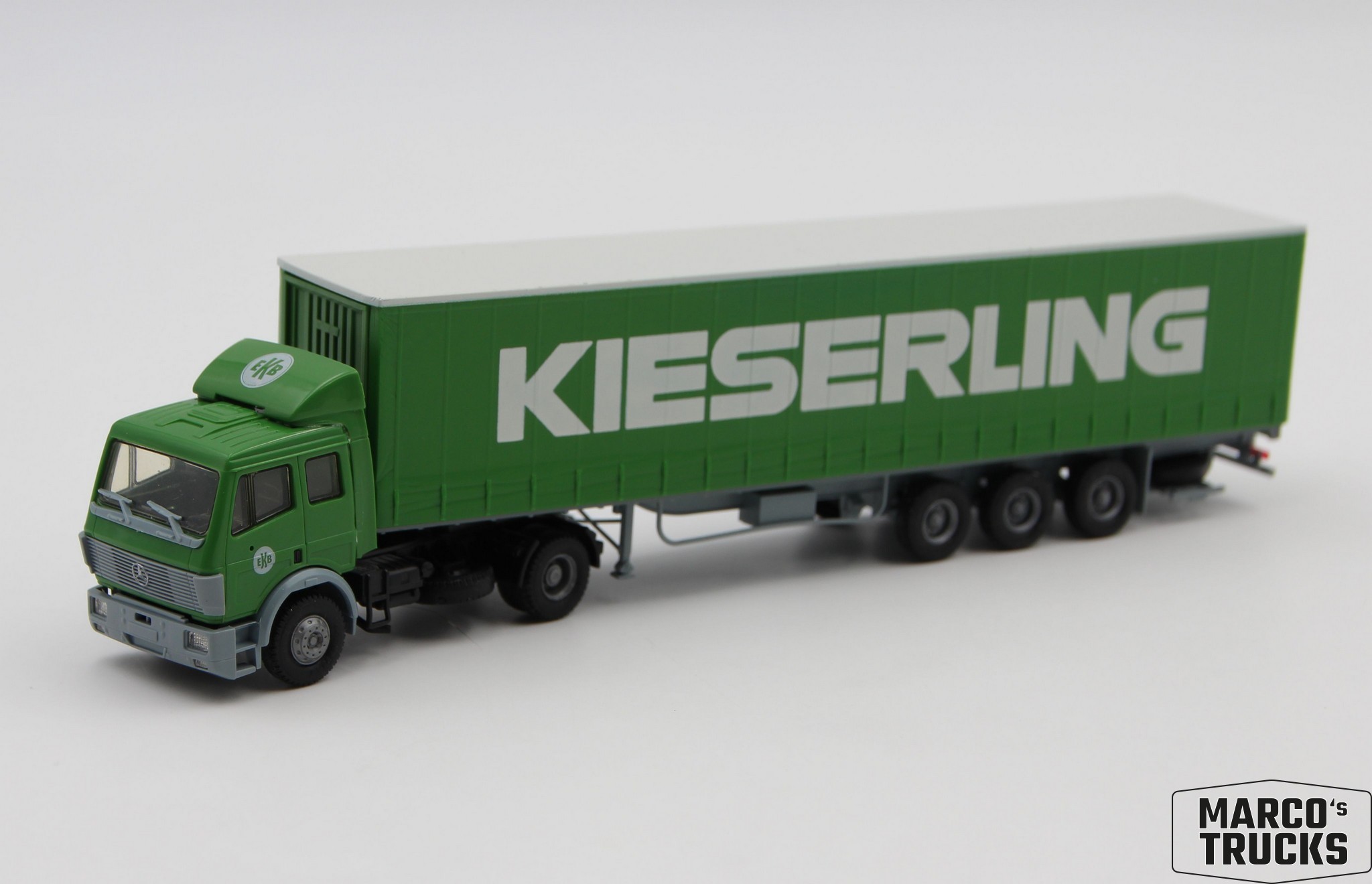 1:87 EM0370 MODELLO ELBA 2x MB SK'88 Cabina Bianca In Kit - Foto 11